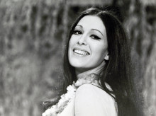 La cantante Massiel en 1970