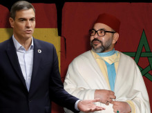 Pedro Sánchez y Mohamed VI