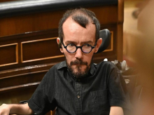 El portavoz de Unidas Podemos, Pablo Echenique