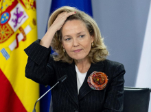La ministra de Asuntos Económicos, Nadia Calviño.