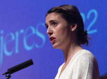 La ministra de Igualdad, Irene Montero.
