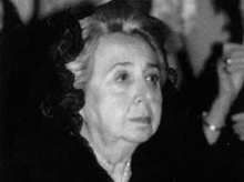 Lourdes Acha, en una imagen de archivo
