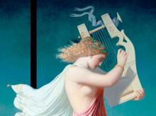 Portada del libro Tras la virtud junto a una foto de su autor, Alasdair MacIntyre