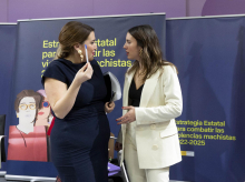 La ministra de Igualdad, Irene Montero, y la secretaria de Estado de Igualdad y contra la Violencia de Género, Ángela Rodríguez Pam