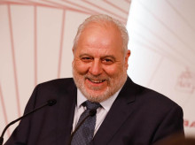 José Luis López-Linares durante su discurso en la gala