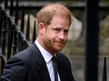 Britain's Prince Harry, Duke of Sussex, arriving a trial againts Associated Newspapers , London