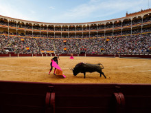 Los tendidos de Las Ventas en la última corrida de San Isidro