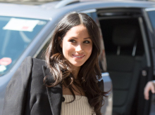 Meghan Markle attend The Commonwealth Youth Forum in London on 18 April 2018.