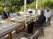 El Rey Juan Carlos en Abu Dabi