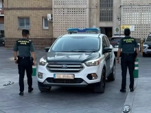 Agente de la Guardia Civil en Villajoyosa, Alicante