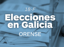 Resultados elecciones gallegas en la provincia de Orense