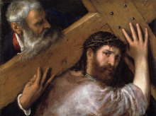 Cristo con la Cruz a cuestas, de Tiziano