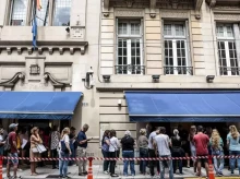 Colas ante el consulado español en Buenos Aires para beneficiarse de la 'ley de nietos'