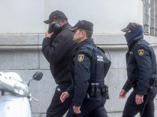 El exasesor del exministro José Luis Ábalos, Koldo García, a su salida de la Audiencia Nacional, a 22 de febrero de 2024