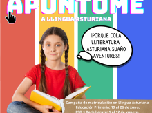 Campaña para incentivar la matriculación del asturiano en las aulas