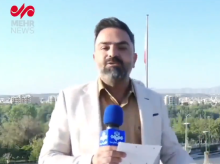 Reportero iraní en la ciudad atacada por Israel