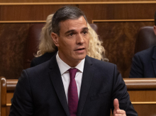 Pedro Sánchez interviene en el Congreso de los diputados