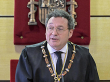 El fiscal general del Estado, Álvaro García Ortiz, preside el acto de toma de posesión del nuevo fiscal jefe de la Fiscalía Provincial de Ciudad Real
