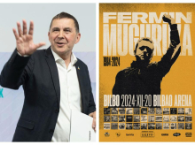 Arnaldo Otegi y Fermín Muguruza en el cartel de su próximo concierto