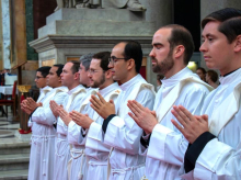 Ordenación de 20 sacerdotes legionarios de Cristo el pasado sábado en Roma
