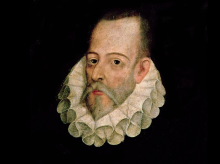 Retrato de Cervantes atribuido a Juan de Jáuregui