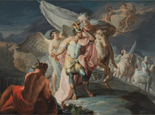'Aníbal vencedor contempla por primera vez Italia desde los Alpes', de Francisco de Goya.
