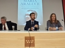 La biografía de Juan María Araluce se ha presentado en la Consejería de Cultura de la Comunidad de Madrid