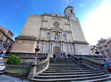 La iglesia de Sant Esteve de Olot.