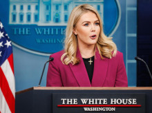 Karoline Leavitt EFE/EPA/SAMUEL CORUM / POOL