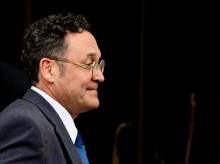 El fiscal general del Estado, Álvaro García Ortiz, a su salida este miércoles, del Tribunal Supremo