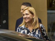 La Infanta Cristina, en Madrid