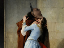 El beso. Obra de Francesco Hayez