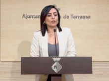 La portavoz de Vox en Terrassa, Alicia Tomás