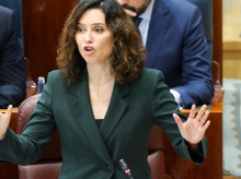 La presidenta de la Comunidad de Madrid, Isabel Díaz Ayuso