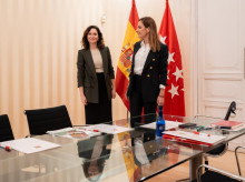 Isabel Díaz Ayuso e Isabel Pérez Moñino