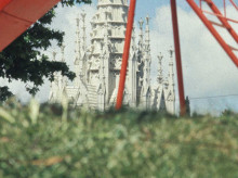 Parque de San Isidro, al fondo la Ermita y la sacramental