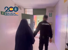 Imágenes de la detención
