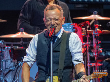 El cantante Bruce Springsteen en concierto