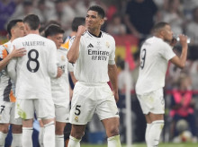 Jude Bellingham, en un partido con el Real Madrid