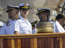 La Princesa de Asturias, a bordo del `Elcano´ este lunes en Santo Domingo