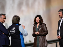 Isabel Díaz Ayuso junto a su Gobierno en el Atazar