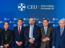 Séptima edición de los Premios CEU Fernando III.
REMITIDA / HANDOUT por QUIQUE GOMEZ / UNIVERSIDAD CEU FERNANDO III
Fotografía remitida a medios de comunicación exclusivamente para ilustrar la noticia a la que hace referencia la imagen, y citando la procedencia de la imagen en la firma
21/5/2025