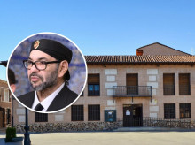 Montaje del Ayuntamiento de El Casar y Mohamed VI