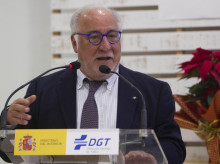 Pere Navarro en una de sus comparecencias públicas