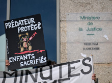 Protestas contra Le Scouarnec en las calles de Francia