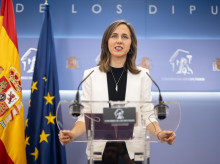 La secretaria general y portavoz de Podemos, Ione Belarra