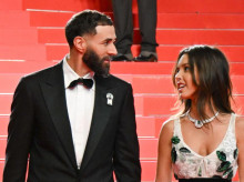 Benzemá y su novia  en Cannes