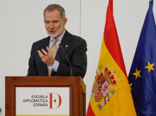 Don Felipe, este martes en la Escuela Diplomática