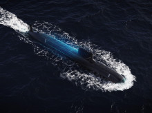 Imagen con la que Navantia "vende" la candidatura del submarino S-80 para la Marina canadiense