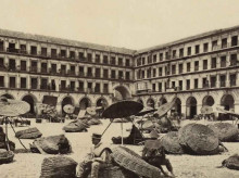 La plaza de la Corredera en el siglo XIX